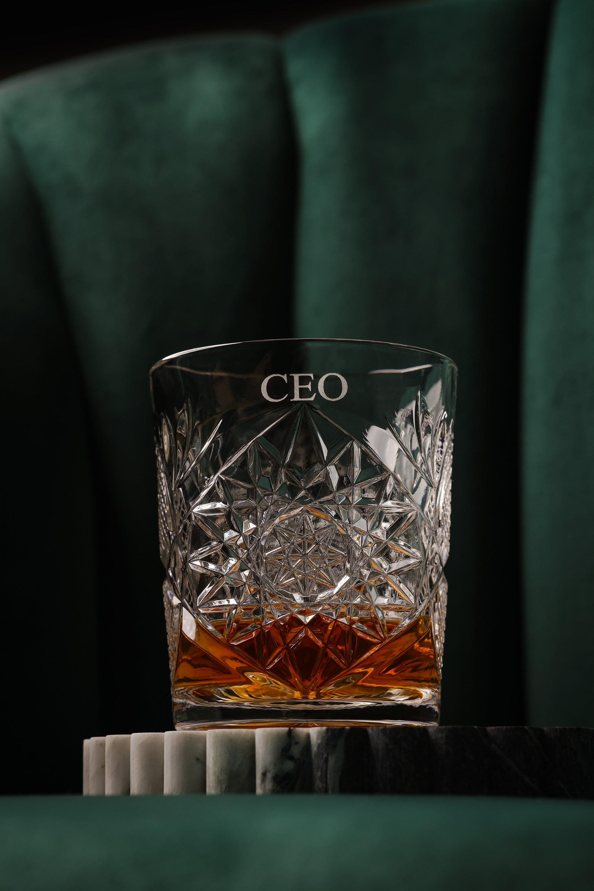 Mont Laurent Personalised Whiskey Glass Engraved Custom