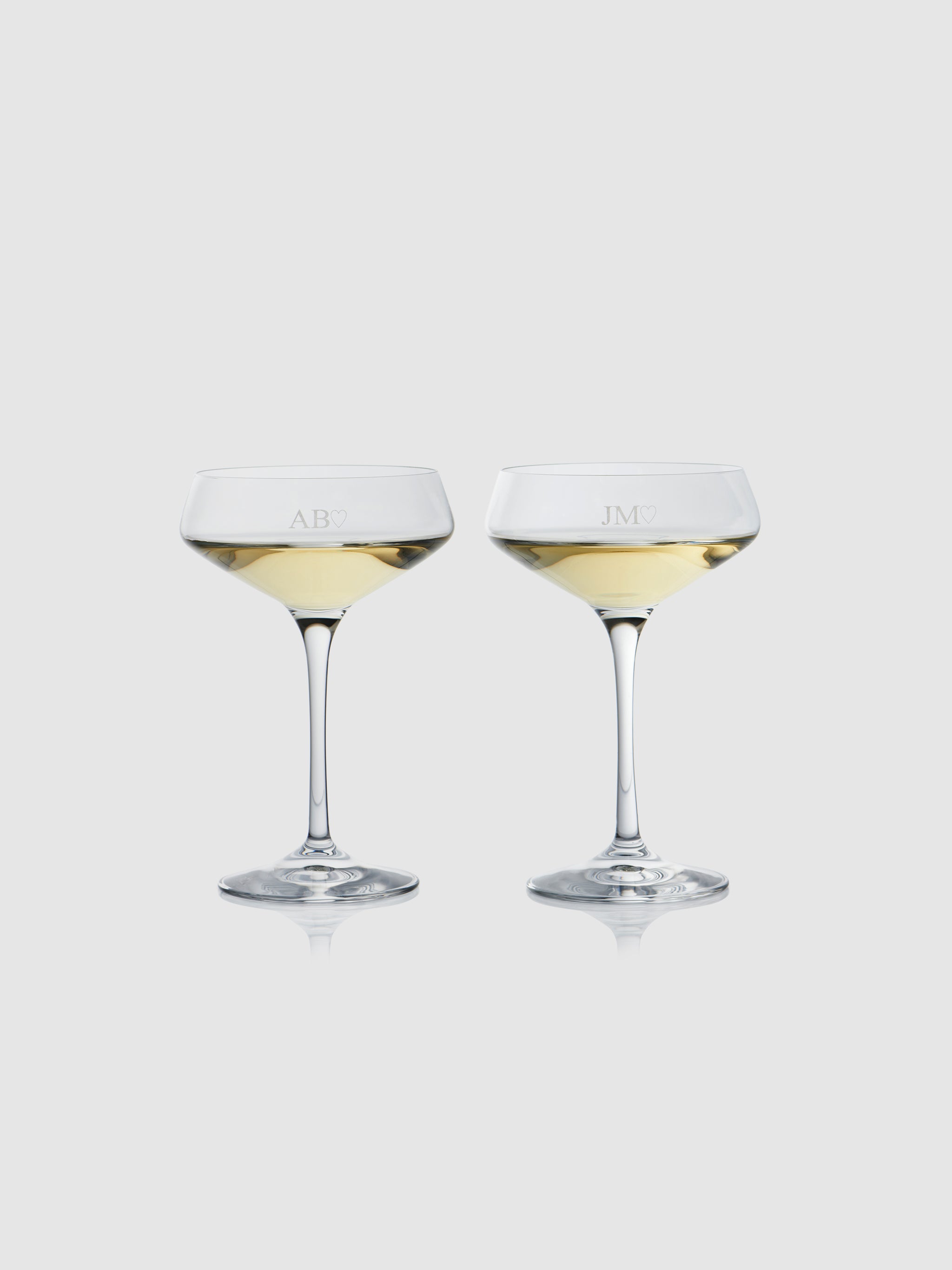 Mont Laurent Personalised Glassware Engraved Martini