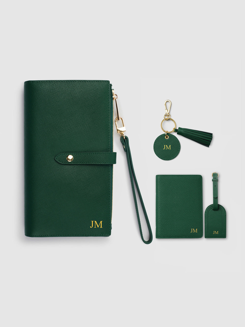 NEW LEATHERMARK ACCESSORIES Black Leather Executive